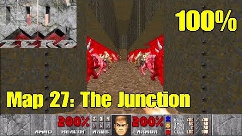 Doom Zero (100%) Walkthrough: Map 27 - The Junction