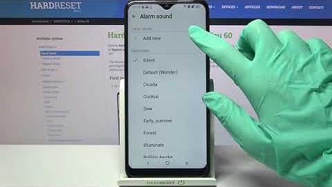 Personalize Alarm Clock – Choose Alarm Work Time on ESSENTIELB HeYou 60