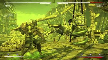 MKX - Reptile‘s 35% Midscreen Nimble Variation Combo - Mortal Kombat X