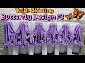Butterfly Design #3 Table Skirting Tutorial |Simple design for any occasion