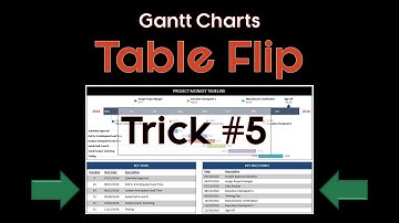 Gantt Chart Table: Export Your Graphic as a PowerPoint Table