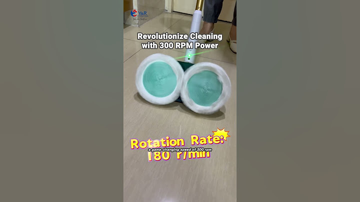 Transform Your Cleaning Routine with Electric Mop at 300 RPM!