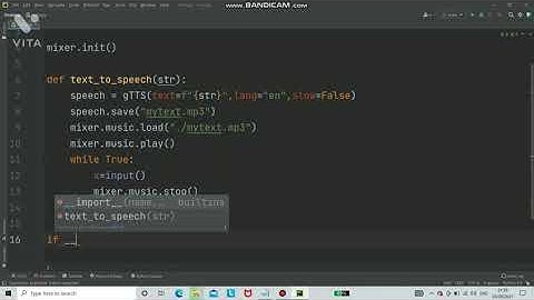 TEXT TO SPEECH PROGRAM USING PYTHON IN 2 MIN....