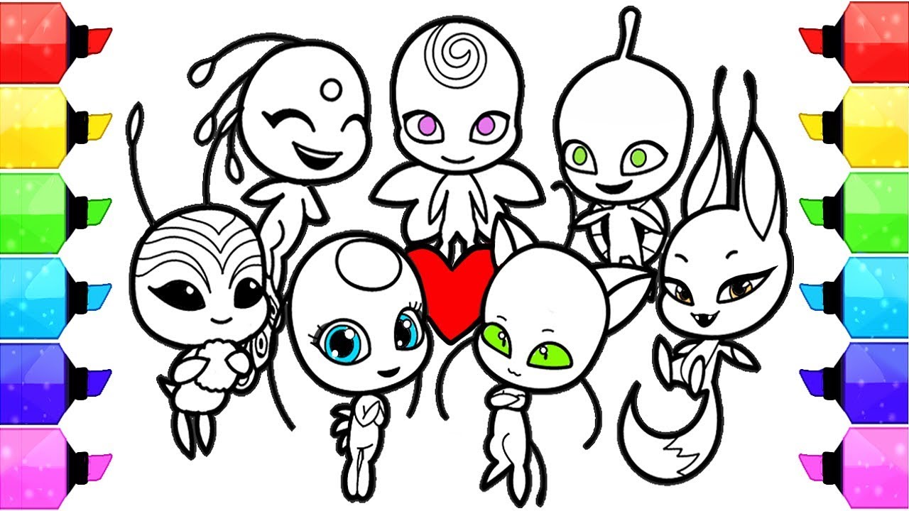 Miraculous Ladybug Coloring Pages How To Draw And Color Ladybug Coloring Book Marinette Adrien - YouTube - Miraculous Ladybug Coloring Pages How To Draw And Color Ladybug Coloring Book Marinette Adrien - YouTube