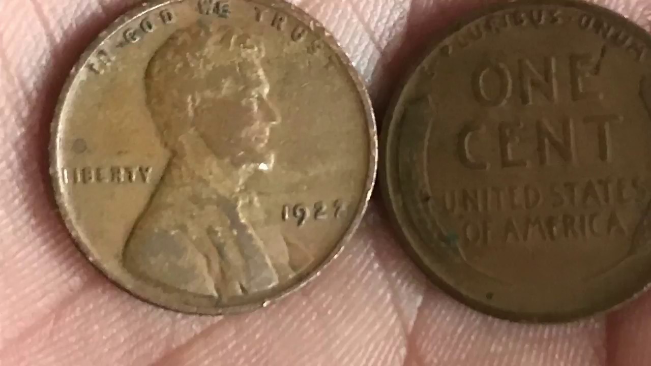 Valor del penny de 1927 YouTube