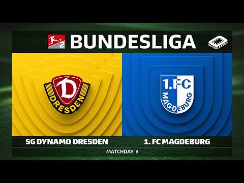 LIVE 🔴 SG Dynamo Dresden vs. 1. FC Magdeburg | Matchday 8 \u002D Bundesliga 2 2026/27