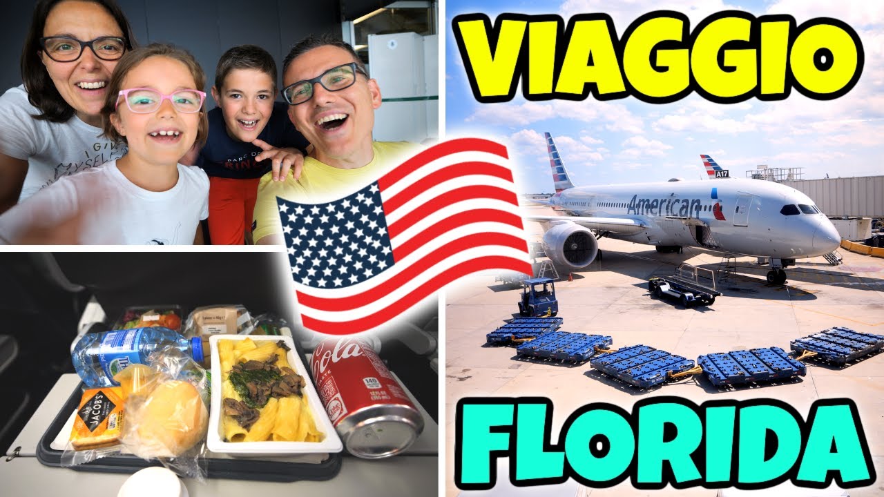 ANDIAMO IN AMERICA: Viaggio in Aereo per la FLORIDA 