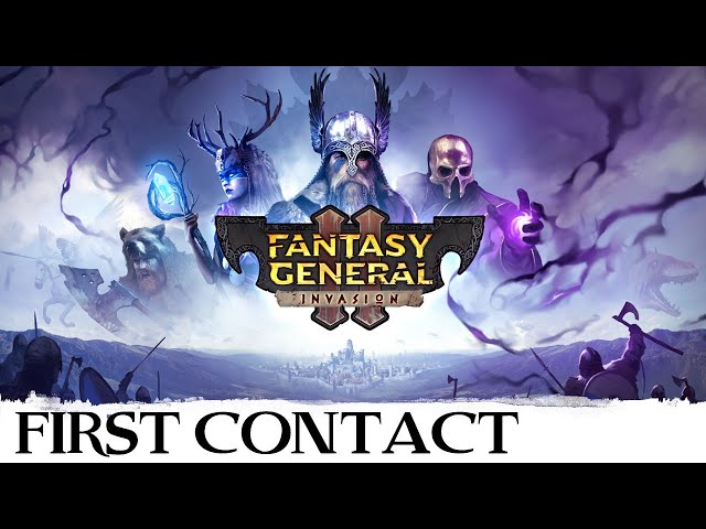 Fantasy General 2 - First Contact - Stratégie classique ?