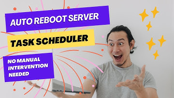 How to Auto Reboot Your Server Using Task Scheduler | Step-by-Step Guide