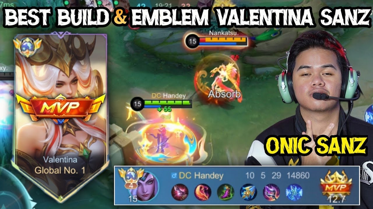 BEST BUILD DARI ONIC SANZ!! DAMAGE NYA SAKIT BANGET, SAMPE BISA GENDONG SATU TIM!! - MOBILE LEGENDS