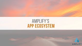 Amplify's App Ecosystem with Kyle Turriff screenshot 5