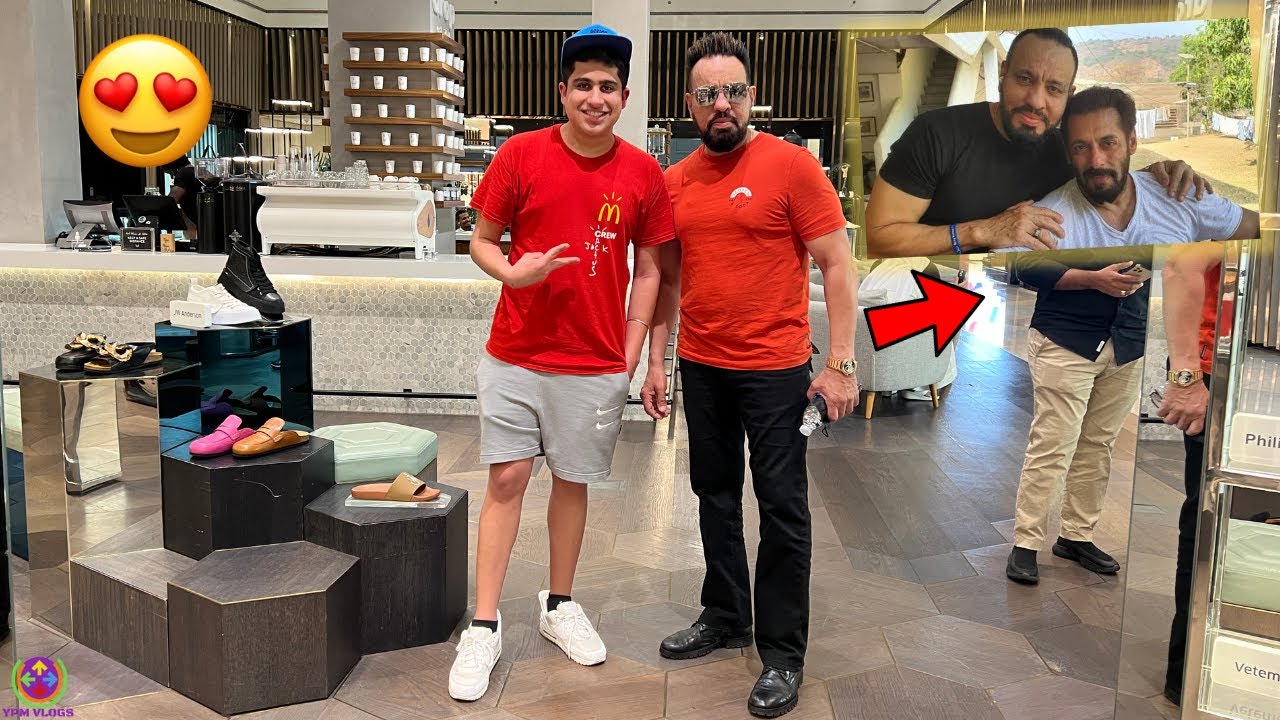 I MET MR.SHERA in DUBAI  - SALMAN KHAN SIR's BODYGUARD !! 🔥🔥
