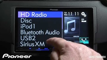 How To - AVIC-7000NEX - Customize The Source List