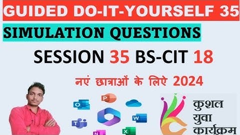 Guided Do-It-Yourself Session 35 || BS-CIT SESSION 18 #kyp #doityourself #sessions #youtuber #viral