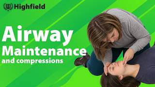 How to Maintain an Airway and Perform Chest Compressions | First Aid