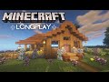 Minecraft Longplay - Peaceful Building, Easy Large House (No Commentary)
