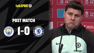 Mauricio Pochettino BACKS Chelsea To Build On The POSITIVES After 1-0 FA Cup Semi-Final DEFEAT! 🔵📺