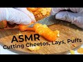 ASMR Cutting Chips and Cheetos ASMR 감자 칩