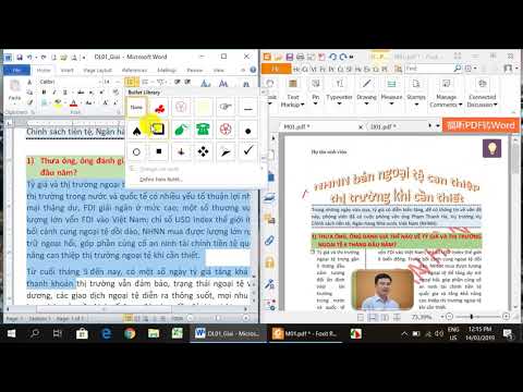 Video [HUTECH] ĐỀ THI CHỨNG CHỈ ỨNG DỤNG CNTT - WORD ĐỀ 1 - youtube