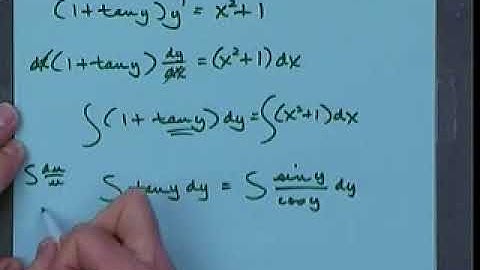 NCSU MA241Lct22   Separable Differential Equations: Orthogonal Trajectories