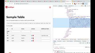 How to automate working with tables