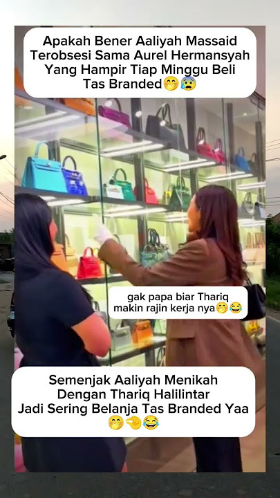 ngeri😰detik2 thariq ngamuk karna aaliyah belanja tas terus😱#thariqhalilintar#aaliyah#shortvideo