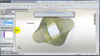 SolidWorks 2014 Surface Tutorial 72  Loft Surface HD Profile