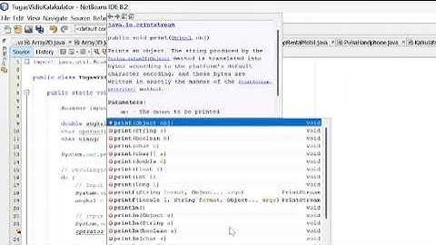 MEMBUAT PROGRAM KALKULATOR