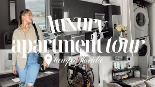 LUXURY APARTMENT TOUR in TAMPA, FL!   1 bedroom, 1 bath  (rent included)