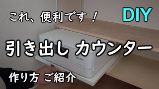 引き出しカウンター、依頼されました