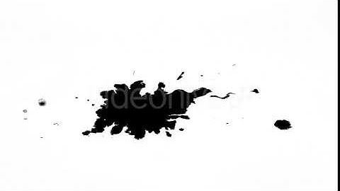 Ink Drops on Wet Paper 58 | Motion Graphics - Envato elements