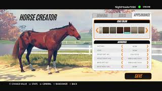 DREAM HAVEN Custom Creation Horse PharLap Horse Racing Challenge