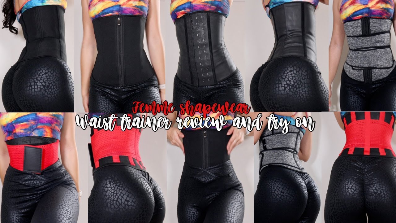 Waist trainer review and try on haul • Femme shapewear 