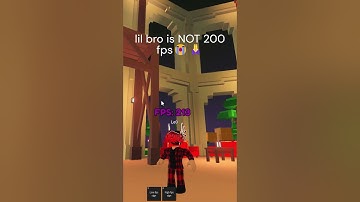 Lil bro is not 200 fps 💀#shortsviral #meme #roblox #fps #shorts