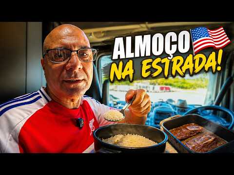 Miniatura do vídeo: ALMOÇO DE CAMINHONEIRO NOS EUA! O que eu como na estrada?