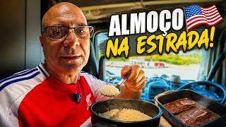 Capa do vídeo: ALMOÇO DE CAMINHONEIRO NOS EUA! O que eu como na estrada?