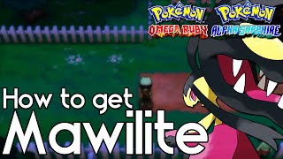 How to Get Mawilite – Pokemon Omega Ruby and Alpha Sapphire – Pokemon ORAS How To