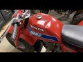 Paintless Dent Repair on a Fuel Tank for a Honda 185s