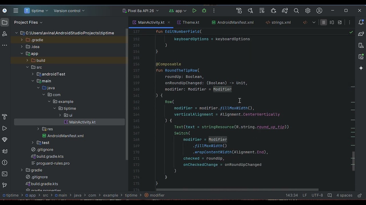 Building Interactive Android App With Jetpack Compose: Tip Calculator.