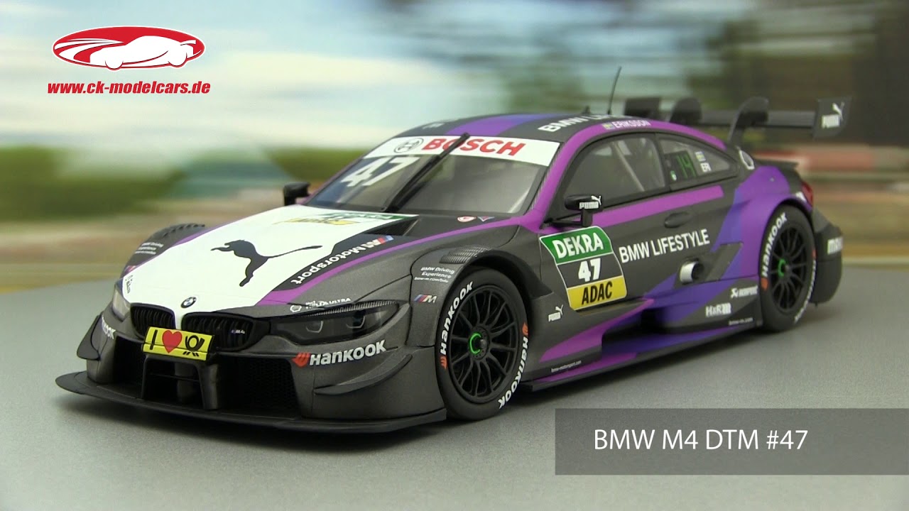 ck-modelcars-video: BMW M4 DTM #47 DTM 2018 Joel Eriksson