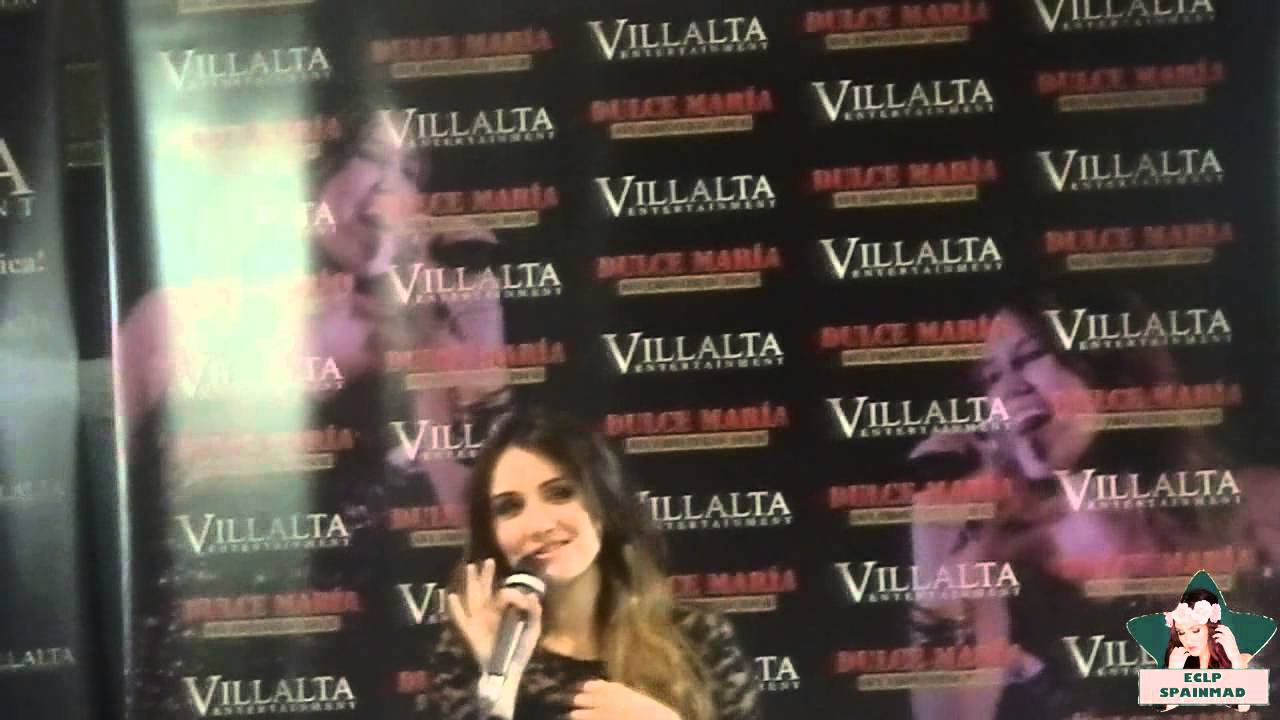 Convivencia Dulce Maria Madrid 05 07 2015 Parte 2 Youtube