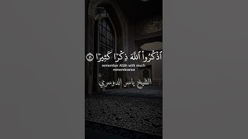 تلاوه خاشعه للشيخ ياسر الدوسري #قرآن #ياسر_الدوسري #اكسبلور #قران_كريم #غزة #عاوز_قرآن