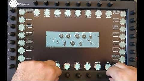 MP MIDI Controller - MP Host plugin: Linking encoders and assigning colors