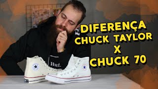 Tênis Converse Chuck 70 Vintage All Star Feminino Bege / Branco