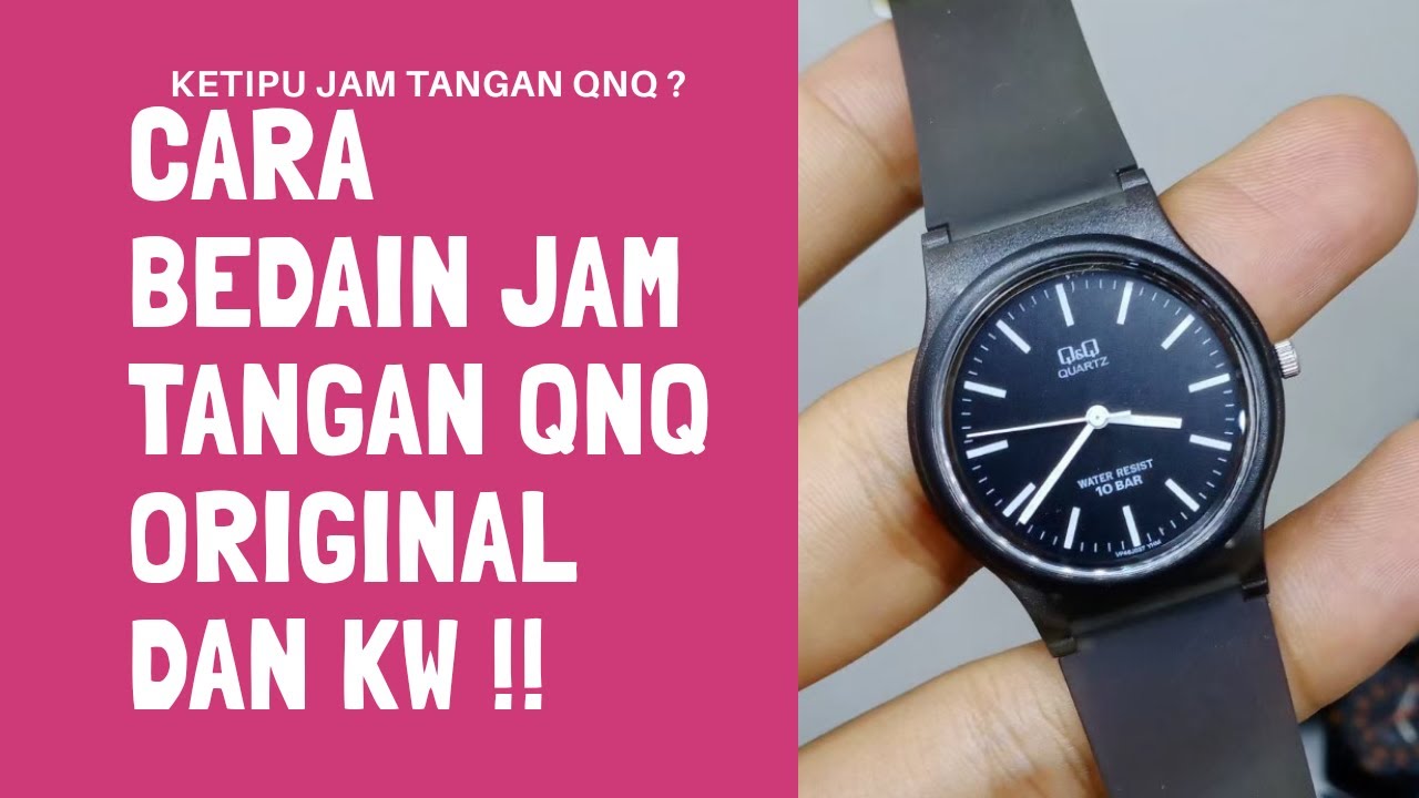 MEMBEDAKAN JAM TANGAN ASLI DAN PALSU