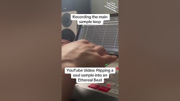 Recording the main sample loop, full video on my channel!#beatmaker #mpc #samplechops #hiphop #soul