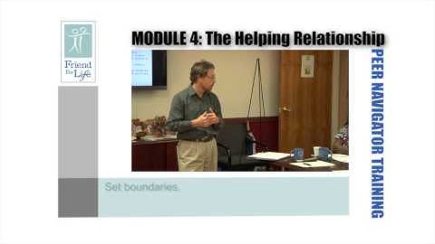 FFL Peer Navigator Training Module #4