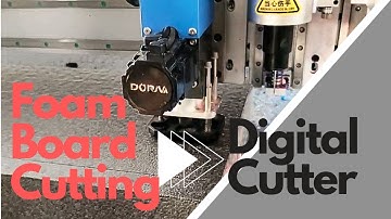 Digital Cutter Cutting Foam Board for Packaging Industry
