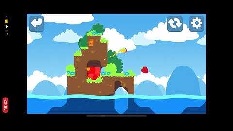 Snakebird Walkthrough Level 2 Solution