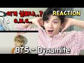 [SUB]전문 댄서가 보는 방탄소년단 (BTS) 'Dynamite' Official MV REACTION 뮤비 리액션